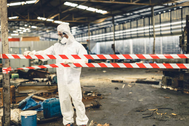 Professional Unattended Death Cleanup technician working in Decatur, TN